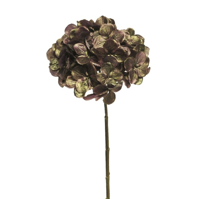 Supergreens Τεχνητό Κλωνάρι Ορτανσία Μωβ 49 εκ.