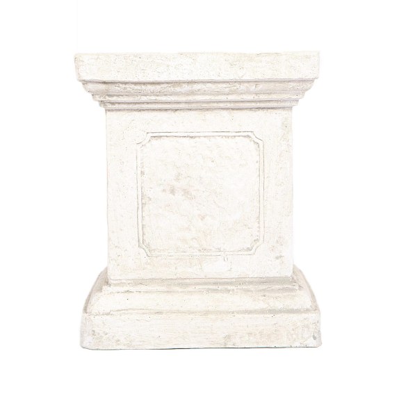 Supergreens Ανθοστήλη Τσιμεντένια Μπεζ 34x34x40 εκ.