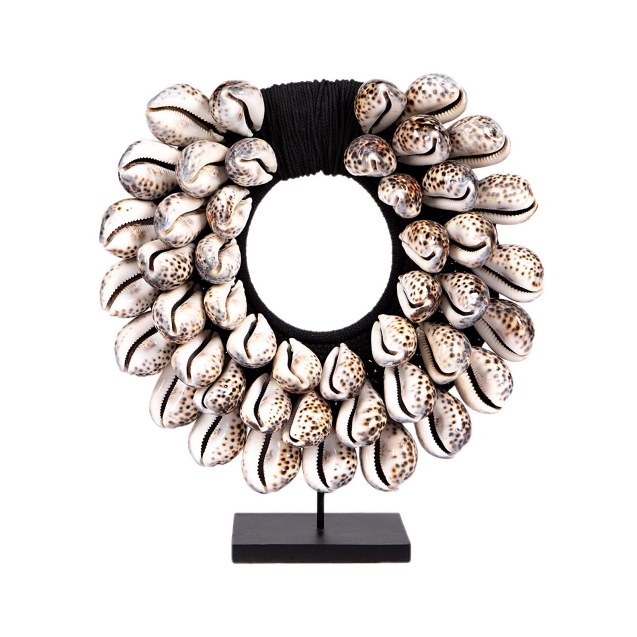 Supergreens Διακοσμητικό Κολιέ Κοχύλι σε Stand...