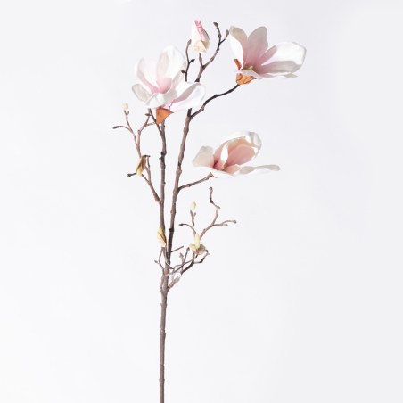 Supergreens Τεχνητό Κλωνάρι Μανόλια Μπεζ 85 εκ.