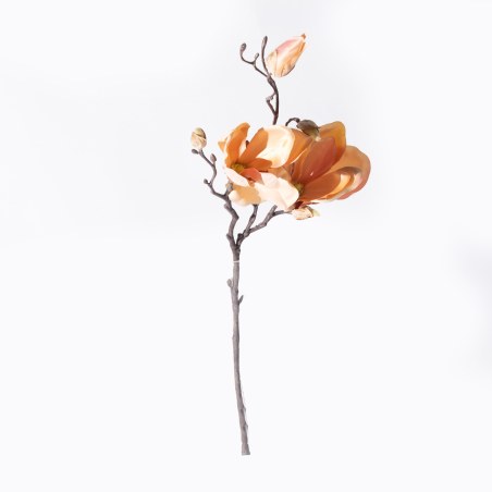 Supergreens Τεχνητό Κλωνάρι Μανόλια Πορτοκαλί 50 εκ.