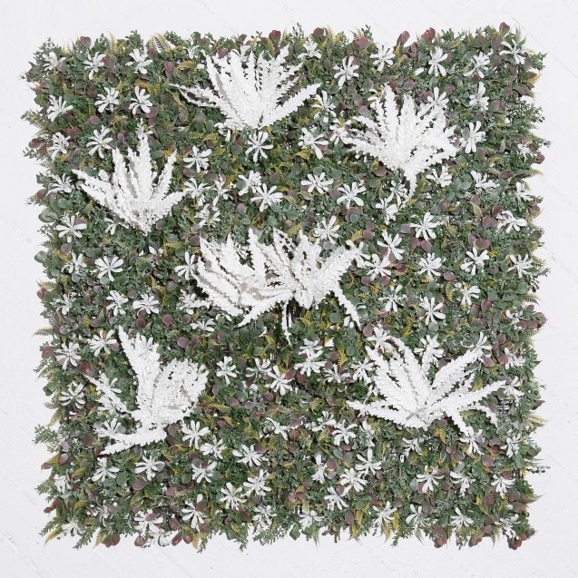 Supergreens Τεχνητή Φυλλωσιά Φτέρη Λευκή...