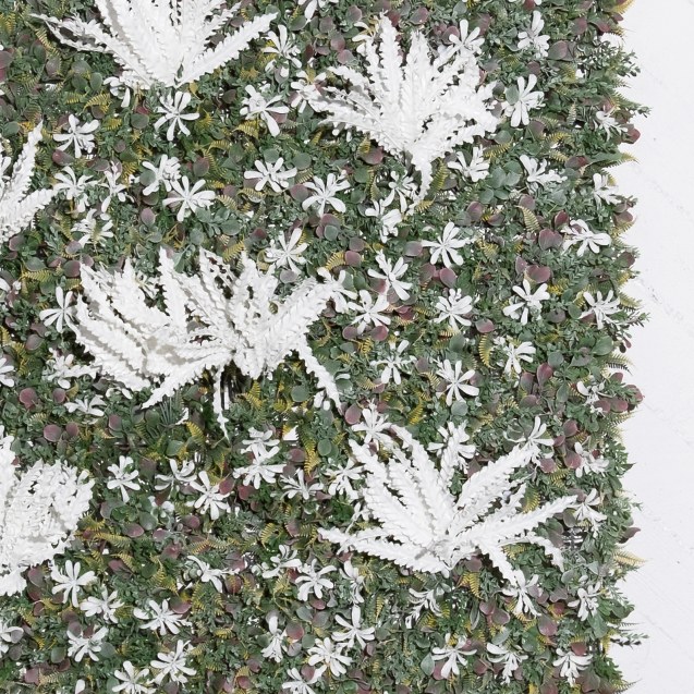 Supergreens Τεχνητή Φυλλωσιά Φτέρη Λευκή...