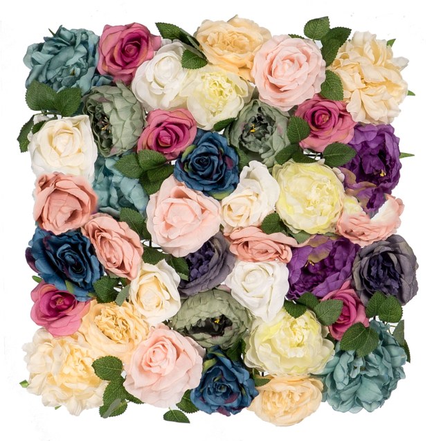 Supergreens Τεχνητή Φυλλωσιά Τριαντάφυλλο με...