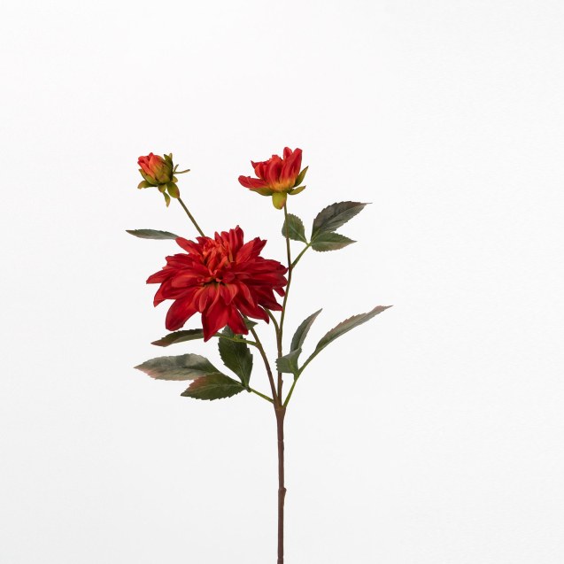 Supergreens Τεχνητό Κλωνάρι Χρυσάνθεμο Κόκκινο...