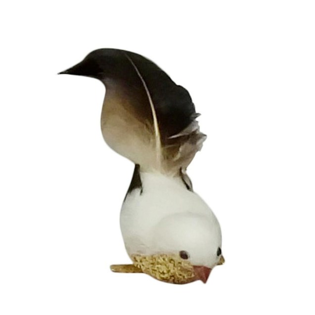 Supergreens Διακοσμητικό Πουλί "Goldish" Καφέ 5...