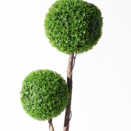 Supergreens Τεχνητό Δέντρο Πυξάρι Διπλό Πράσινο 120 εκ.