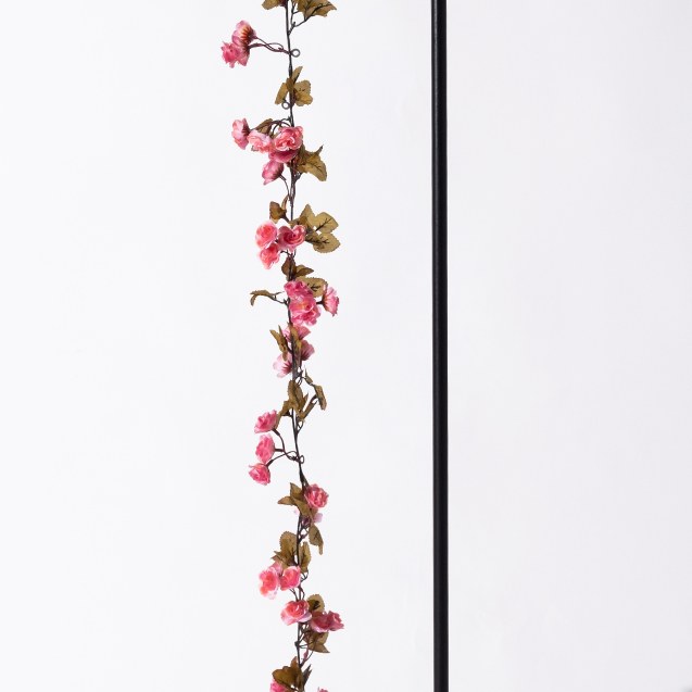 Supergreens Τεχνητή Γιρλάντα Κολουμνέα Ροζ 170 εκ.