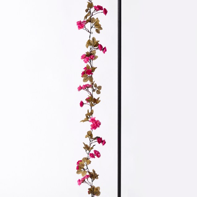 Supergreens Τεχνητή Γιρλάντα Κολουμνέα Φούξια...