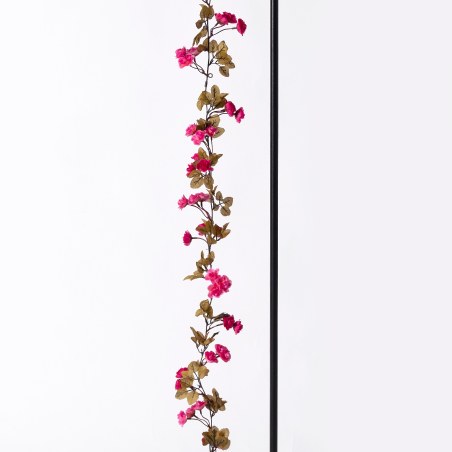 Supergreens Τεχνητή Γιρλάντα Κολουμνέα Φούξια 170 εκ.