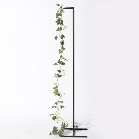 Supergreens Τεχνητή Γιρλάντα Τριαντάφυλλο Μπεζ 210 εκ.