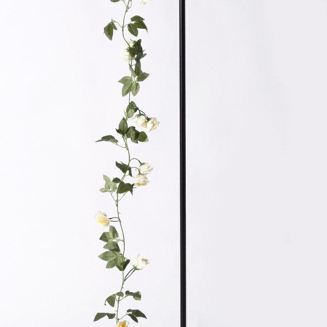 Supergreens Τεχνητή Γιρλάντα Τριαντάφυλλο Μπεζ...