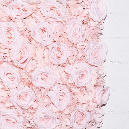 Supergreens Τεχνητή Φυλλωσιά Τριαντάφυλλο Ροζ 50x50 εκ.