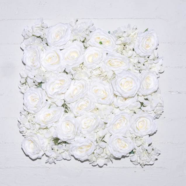 Supergreens Τεχνητή Φυλλωσιά Τριαντάφυλλο Λευκή...