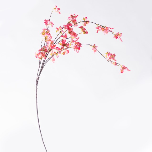 Supergreens Τεχνητό Κλωνάρι Ροδακινιά Φουξια...