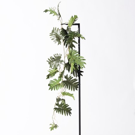 Supergreens Τεχνητή Γιρλάντα Φιλόδεντρο Xanadu Πράσινο 120 εκ.