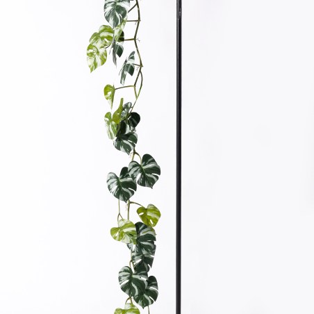 Supergreens Τεχνητή Γιρλάντα Μονστέρα Albo Variegata Πράσινη 170 εκ.