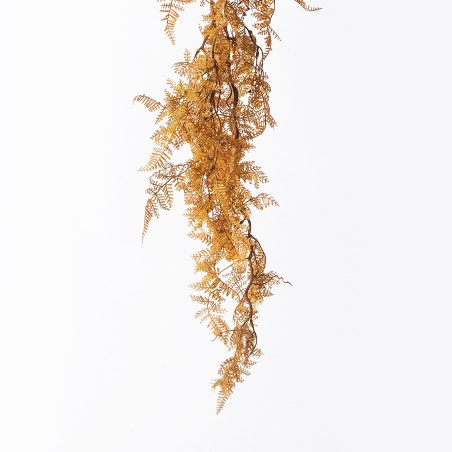 Supergreens Τεχνητή Kρεμαστή Φτέρη Cinnamon Καφέ 105 εκ.