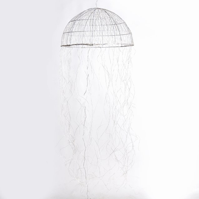 Supergreens Φωτιστικό Οροφής "Jellyfish" Ασημί...