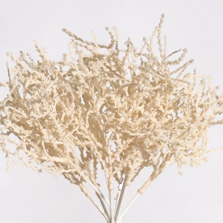 Supergreens Τεχνητό Μπουκέτο Λεβαντίνη Λευκό 31 εκ.