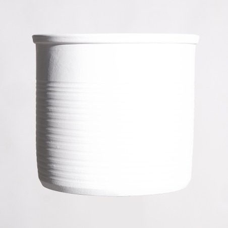 Supergreens Κασπώ Τερακότα "Momo" Λευκό 28x28x25 εκ.