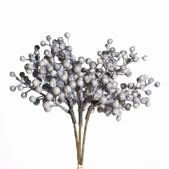 Supergreens Τεχνητό Μπουκέτο Σαμπούκος Μπλε 28 εκ.