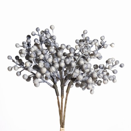 Supergreens Τεχνητό Μπουκέτο Σαμπούκος Μπλε 28 εκ.