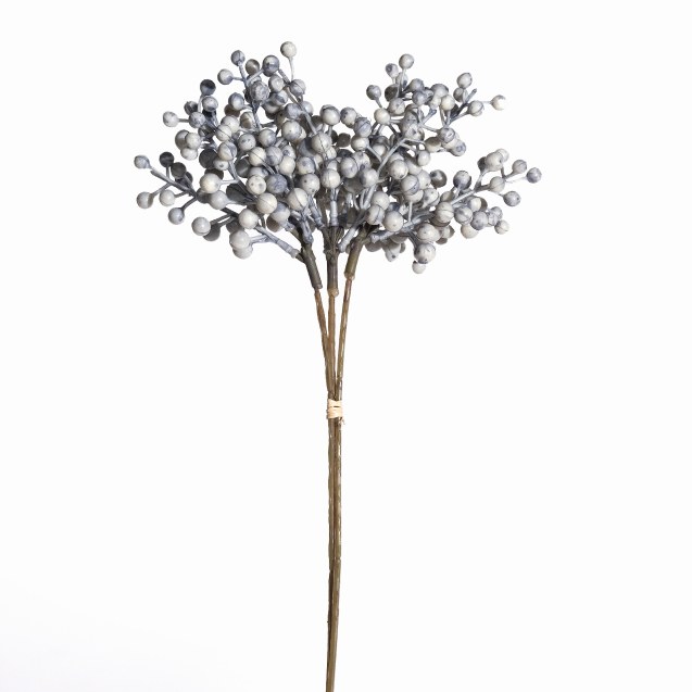 Supergreens Τεχνητό Μπουκέτο Σαμπούκος Μπλε 28 εκ.