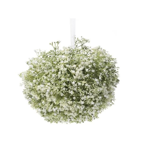 Supergreens Τεχνητή Σφαίρα Γυψοφύλλη Λευκή D20 εκ.