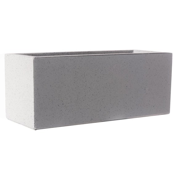 Supergreens Γλάστρα Πήλινη Ορθογώνια "Stone" Γκρι XL...