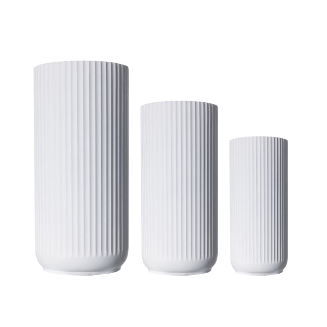 Supergreens Γλάστρα Πήλινη Κύλινδρος "Stripe"...