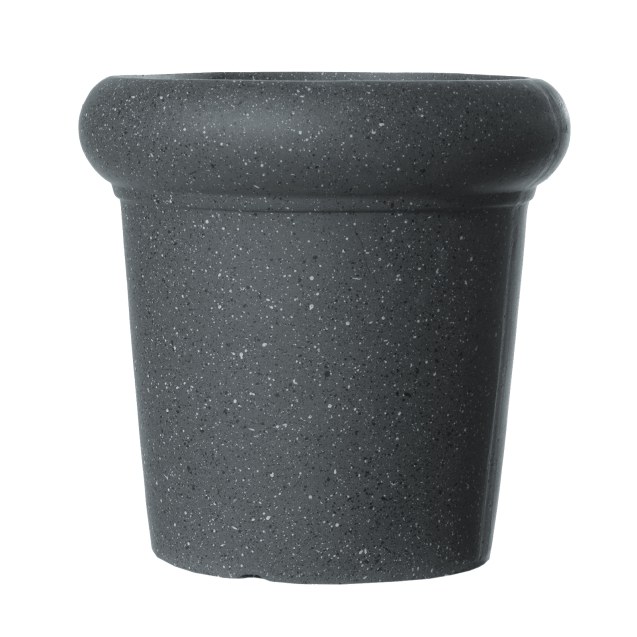 Supergreens Γλάστρα Πήλινη με Γείσο "Spot" Γκρι...