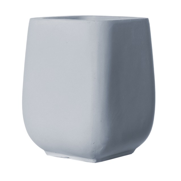 Supergreens Γλάστρα Πήλινη Κάθετη "Regal" Γκρι...