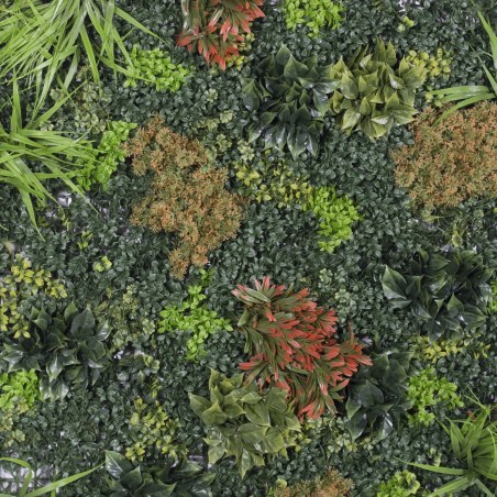 Supergreens Τεχνητή Φυλλωσιά Πυξάρι με Moss "Giardino" Πράσινη 100x100 εκ.