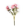 Supergreens Τεχνητό Μπουκέτο Τριαντάφυλλο Royal Ροζ 55 εκ.