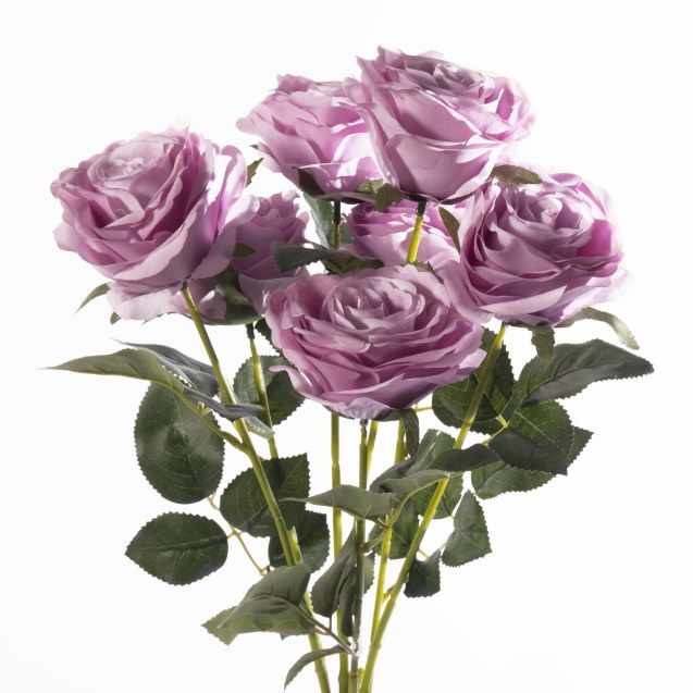 Supergreens Τεχνητό Μπουκέτο Τριαντάφυλλο Royal...