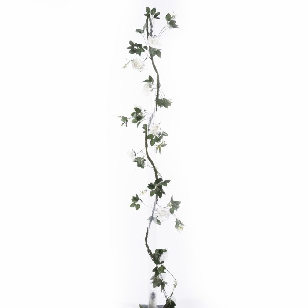 Supergreens Τεχνητή Γιρλάντα Τριαντάφυλλο...