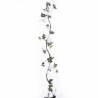 Supergreens Τεχνητή Γιρλάντα Τριαντάφυλλο Garden Λευκή 240 εκ.