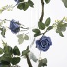 Supergreens Τεχνητή Γιρλάντα Τριαντάφυλλο Garden Μπλε 240 εκ.