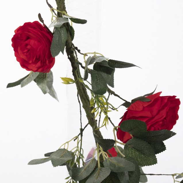 Supergreens Τεχνητή Γιρλάντα Τριαντάφυλλο...