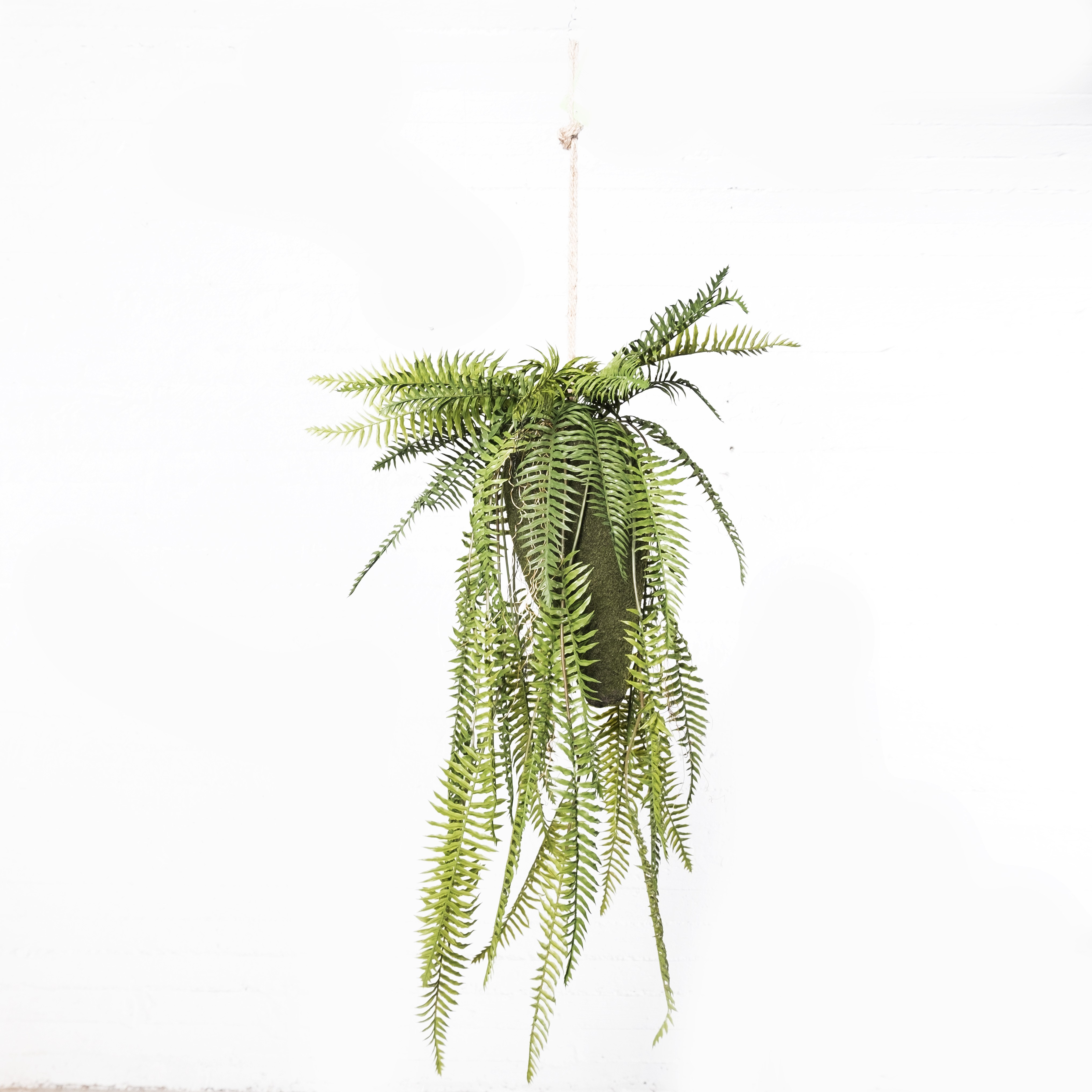 Supergreens Τεχνητή Κρεμαστή Ρίζα Φτέρη "Boston" Πράσινη 122 εκ.