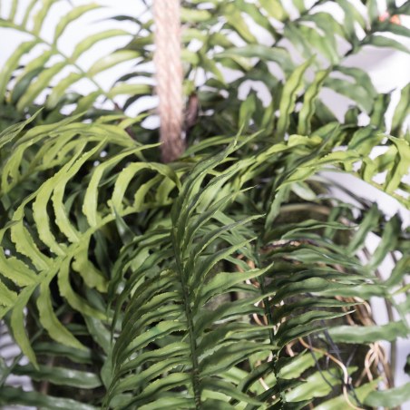 Supergreens Τεχνητή Κρεμαστή Ρίζα Φτέρη "Boston" Πράσινη 122 εκ.