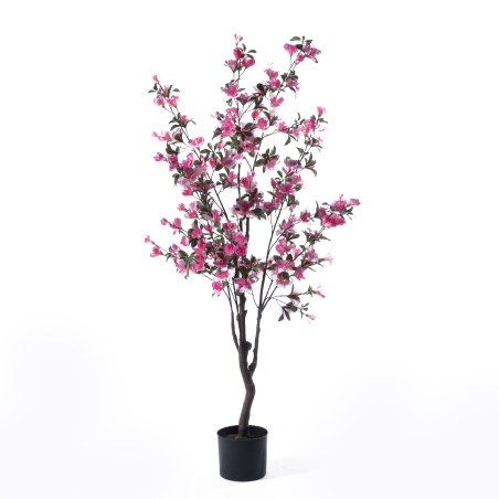 Supergreens Τεχνητό Δέντρο Αζαλέα "Rhododendron" Ροζ 50x50x130 εκ.