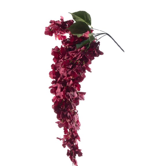 Supergreens Τεχνητή Κρεμαστή Γλυσίνια "Venusta" Κόκκινη...