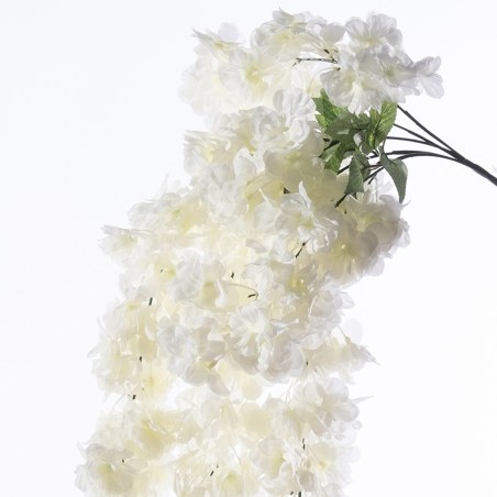 Supergreens Τεχνητή Κρεμαστή Γλυσίνια "Venusta" Λευκή 74 εκ.