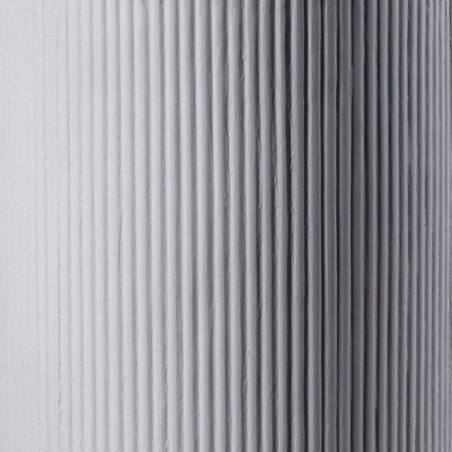 Supergreens Ανθοστήλη Τσιμεντένια "Fiori" Μάυρη...