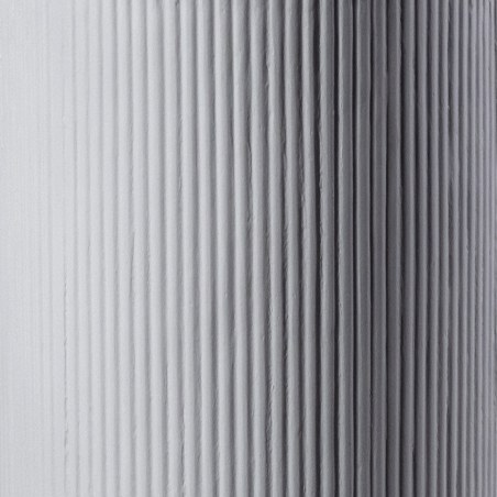 Supergreens Ανθοστήλη Τσιμεντένια "Fiori" Μάυρη 35x35x47 εκ.