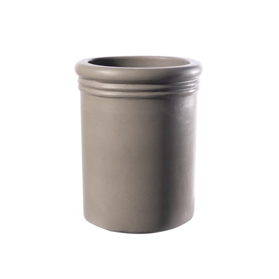 Supergreens Γλάστρα Τσιμεντένια Κύλινδρος "Fusion" Φυσική...