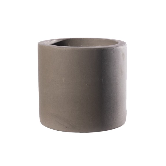 Supergreens Γλάστρα Τσιμεντένια Κύλινδρος "Vista" Φυσική...