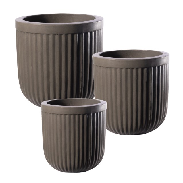 Supergreens Γλάστρα Τσιμεντένια Στρογγυλή...